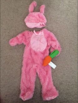 Toddler Halloween bunny costume