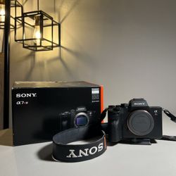 SONY A7R4 (+1 year left warranty from best buy)