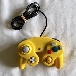 Nintendo Gamecube Controller (Yellow, Unbranded)