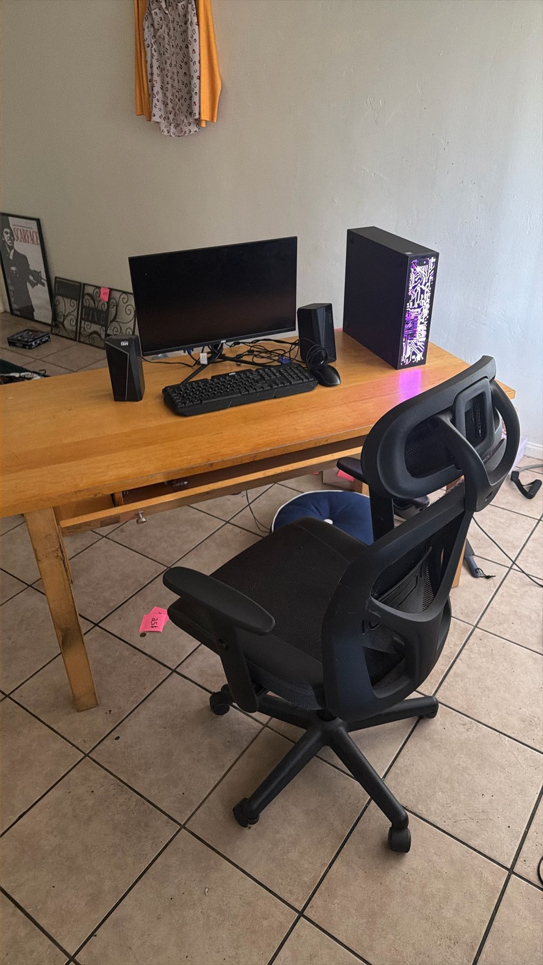 Desk And Chair