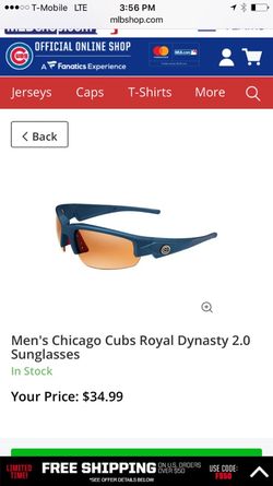 Cubs men sunglasses new!