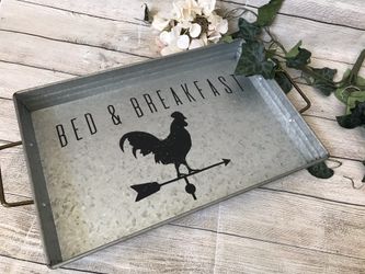 Farmhouse serving tray