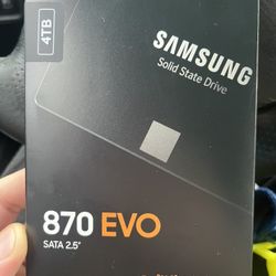 Samsung 870 Evo SSD 4 TB