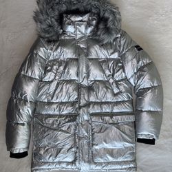 Metallic Puffer Coat / price negotiable!