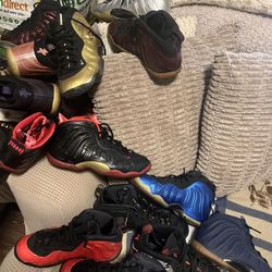 Authentic NIKE Foamposites  6 & 6.5 Youth 
