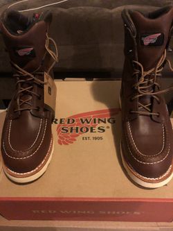 SIZE 7. RDE WING 8 INCHES TALL WATERPROOF BRAND NEW IN THE STORE YOU PAY 235
