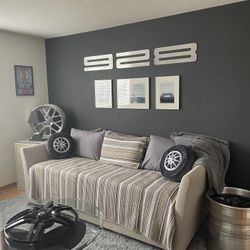 Comfy Couch With Hinged Storage 