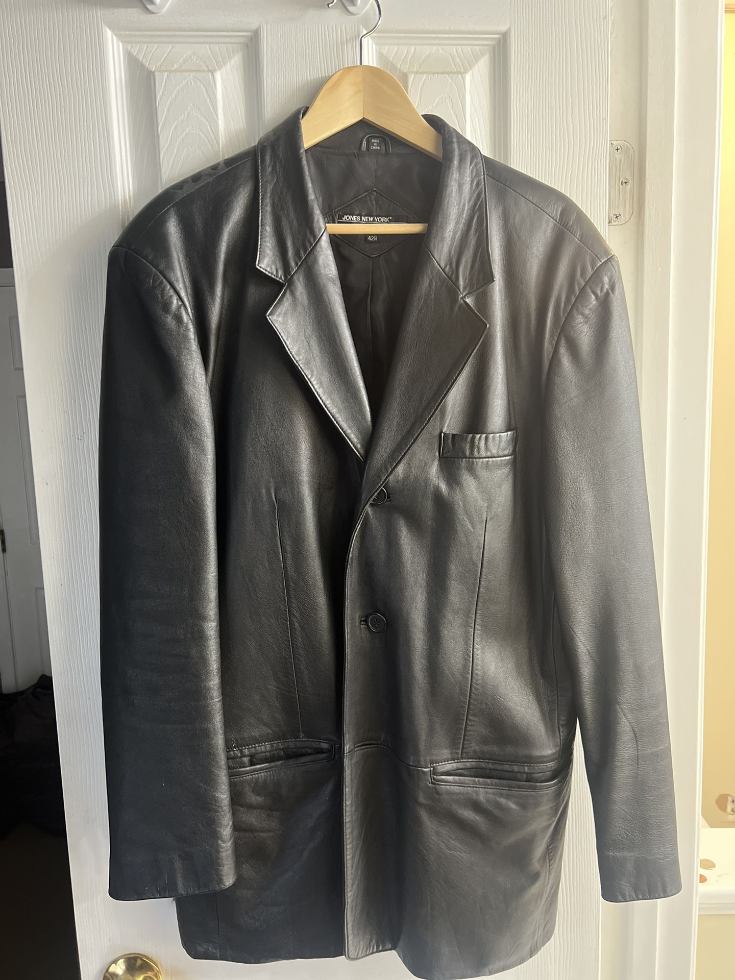 Jones New York Leather Jacket