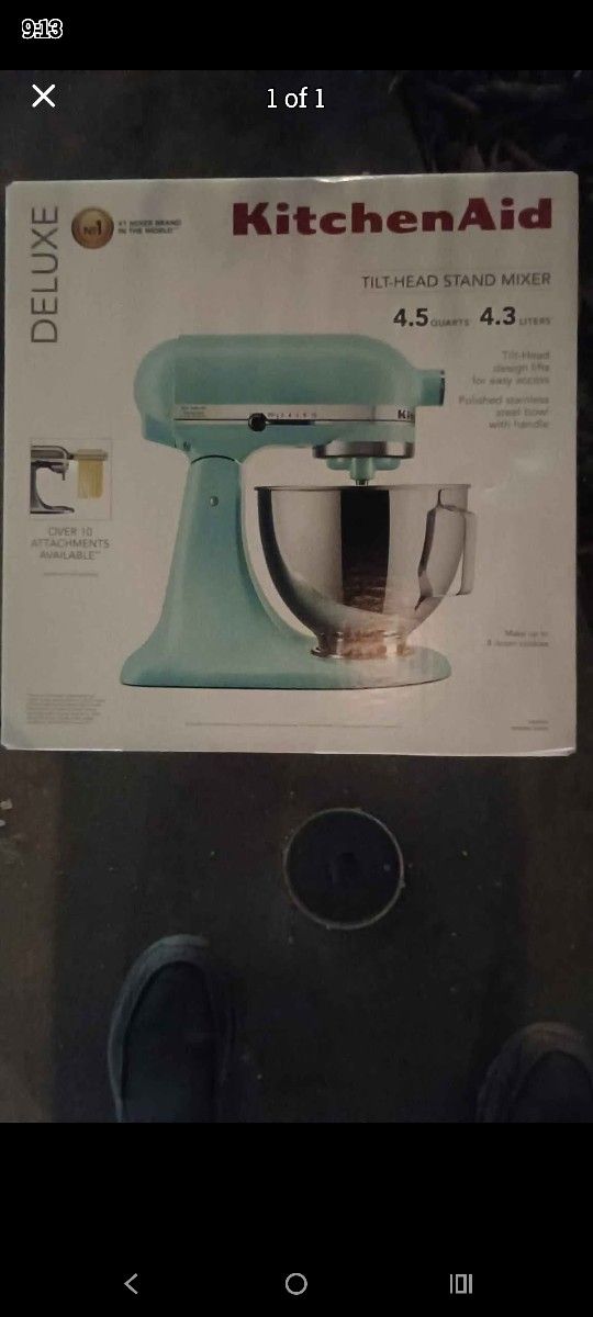 KITCHENAID Tilt Head Stand Mixer DELUXE.