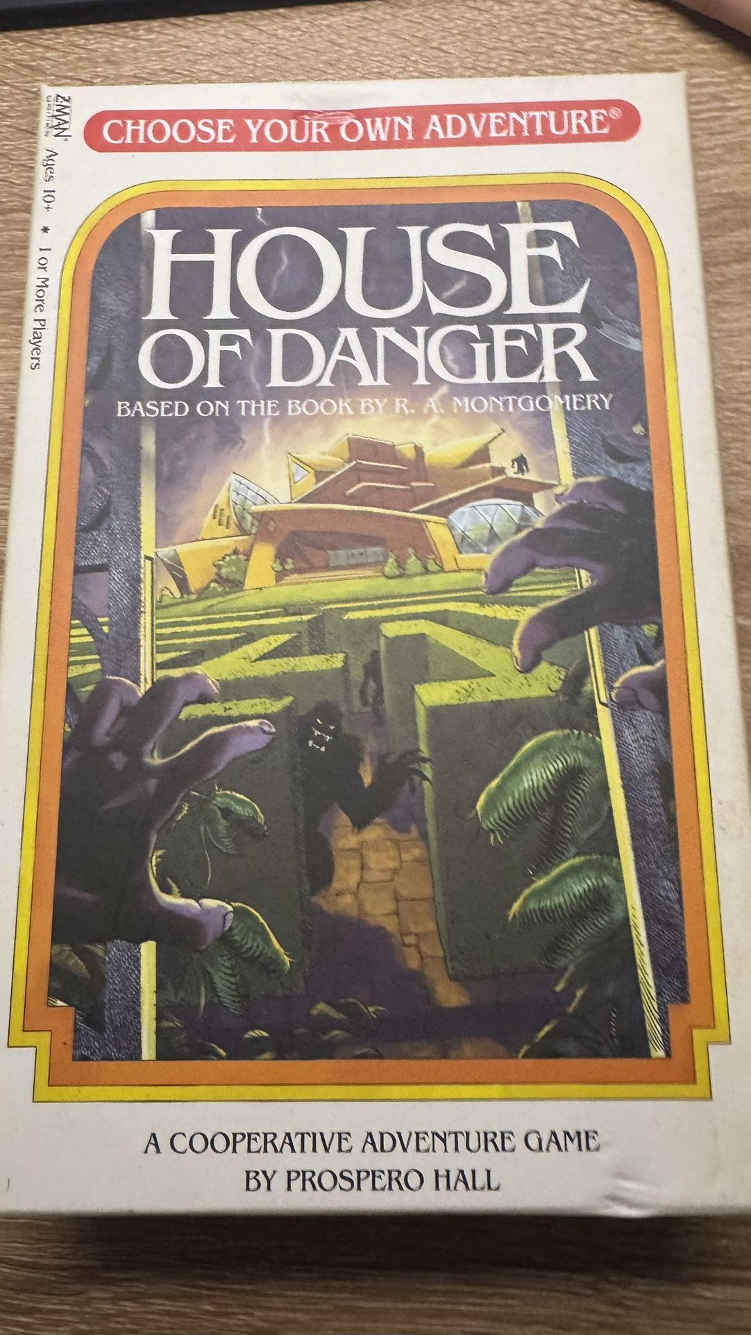 House Of Danger Board Game