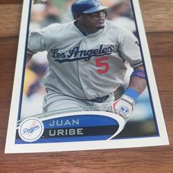 Dodger Juan Uribe Card
