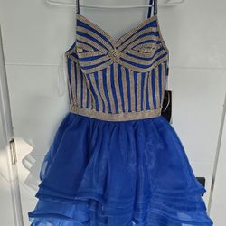 Short party dress.