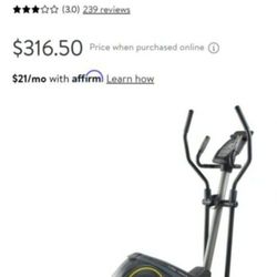 GOLDS GYM ELLIPTICAL