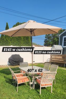 14 piece patio set READ DESCRIPTION