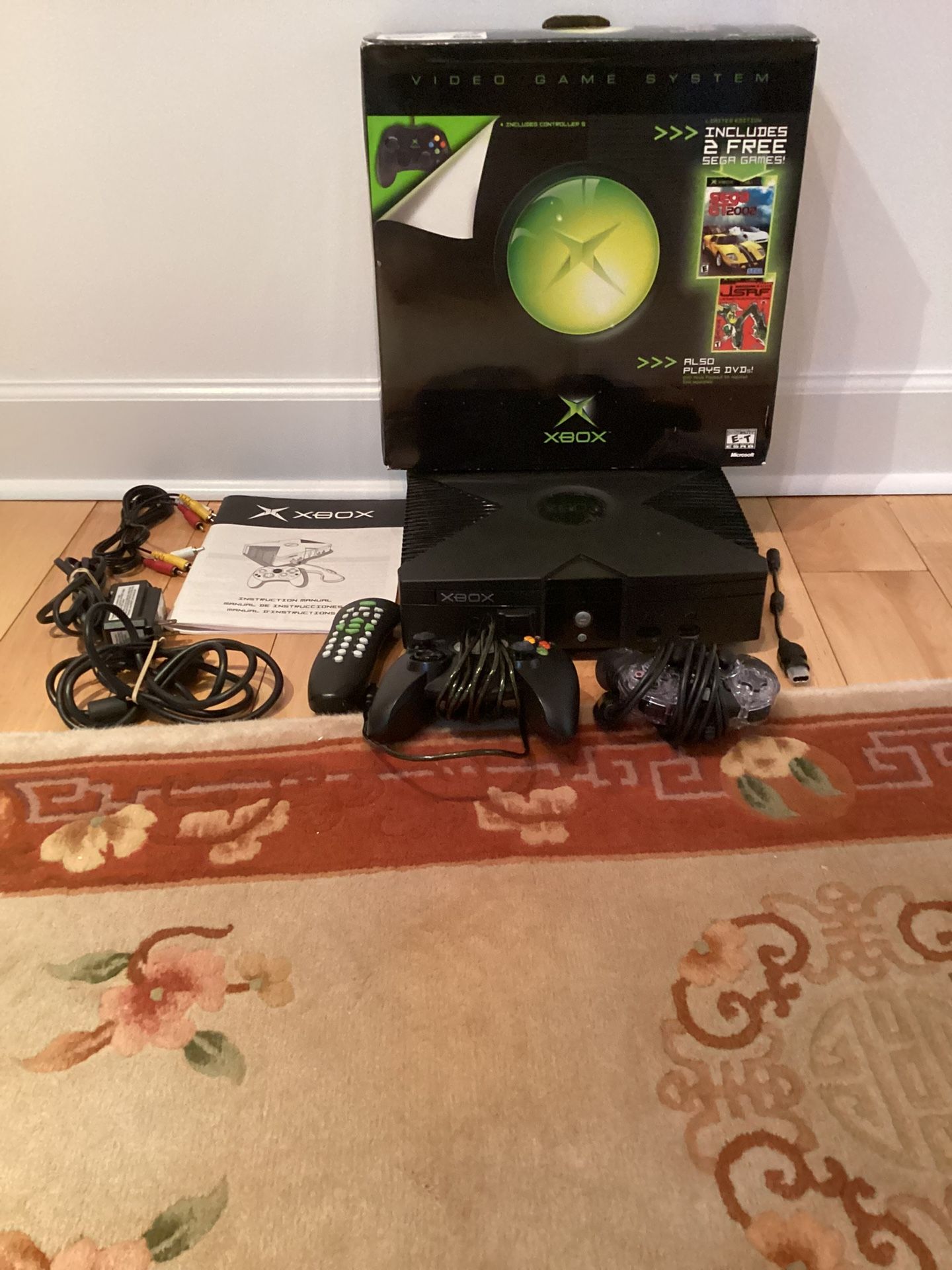Xbox With Video Games System
