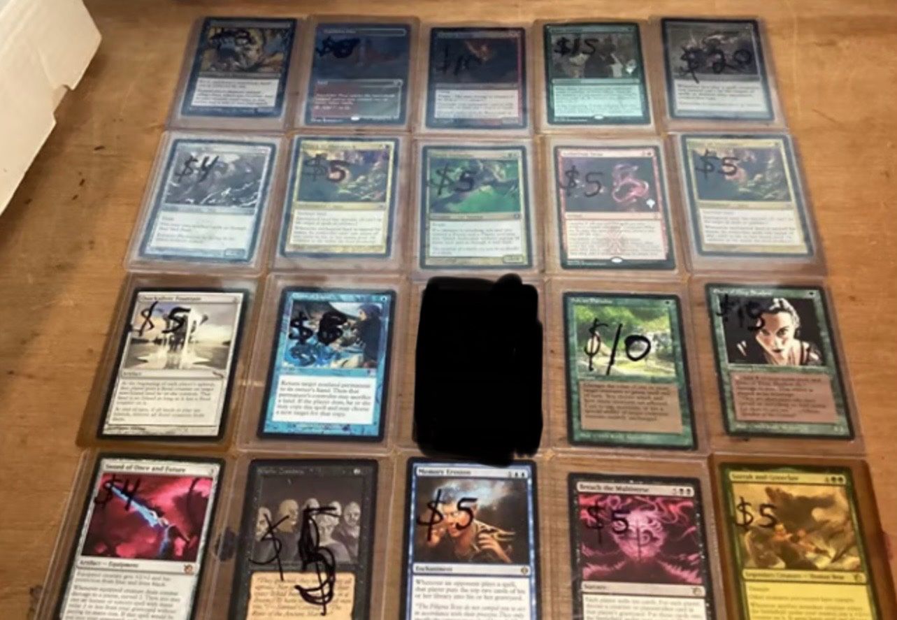 19 Magic The Gathering Foil and Regular cards