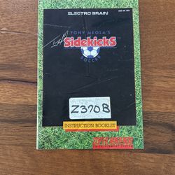 Snes Tony Meola’s Sidekick Soccer Manual Only
