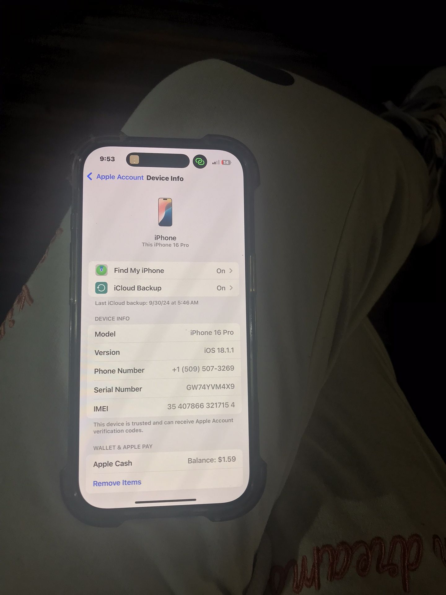 iPhone 16 Pro