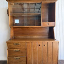 Vintage MCM Hutch