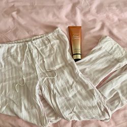 Victoria secret Body Lotion With Pijamas Pants $13