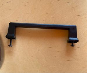Brand New Black Cabinet Drawer Pull Handle with Screws