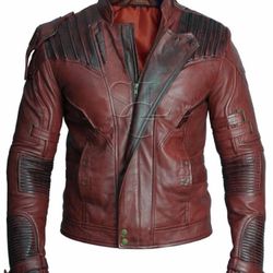 Guardians Of The Galaxy Vegan Leather Jacket 