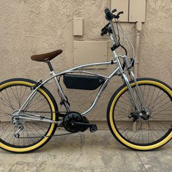 Brand New Deadstock Electric Bike 1000w Bafang Mid Drive E-bike Chrome