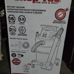 Shop Vac Vacuum/ Aspiradora