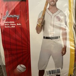 Men's A league of their own Coach Jimmy Costume
