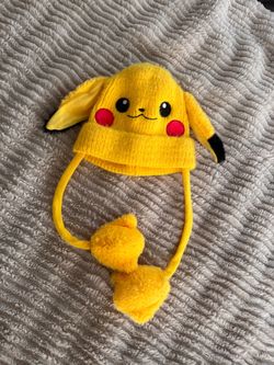 Pokémon Pikachu beanie with dancing ear flaps