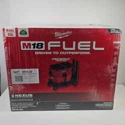 New Milwaukee 0915-20 M18 18V NEXUS 6 Gallon Wet/Dry Vacuum Tool Only