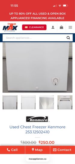 Kenmore Deep Freezer