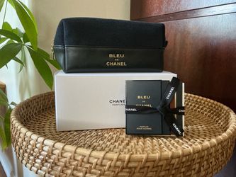 Bleu de Chanel pouch plus 4 samples
