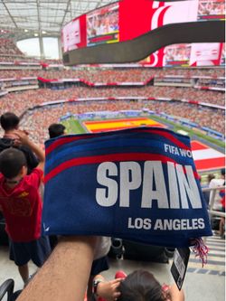 FIFA Spain Austria gameday exclusive scarves