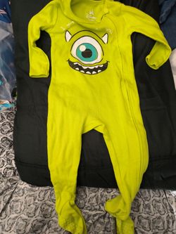 $4 Monster's inc baby's pajama size 12 months
