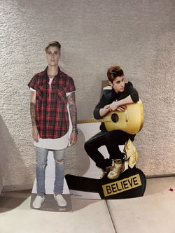 Life size Justin Bieber Cardboard Cutouts