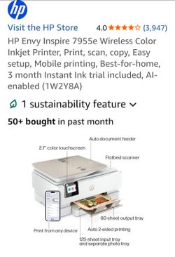 Printer hp envy inspire