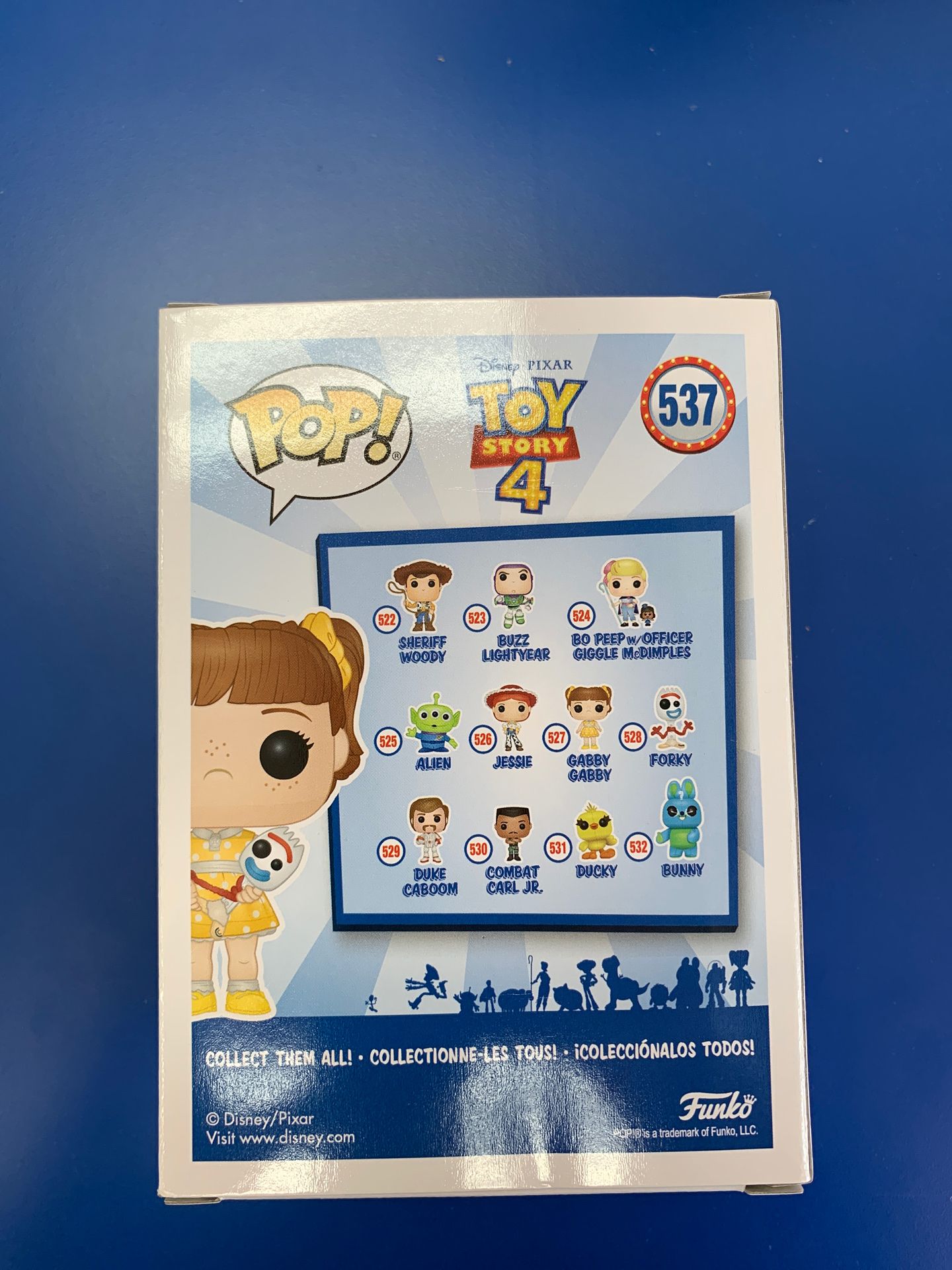 gabby gabby holding forky funko pop