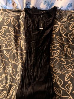 Black Sleeveless Dress with Tags jluxlabel