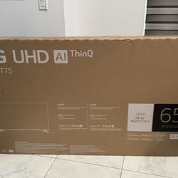LG UHD AI THINQ 4K 65 in TV