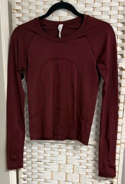 Lululemon Cropped Long Sleeves Shirts Size 6