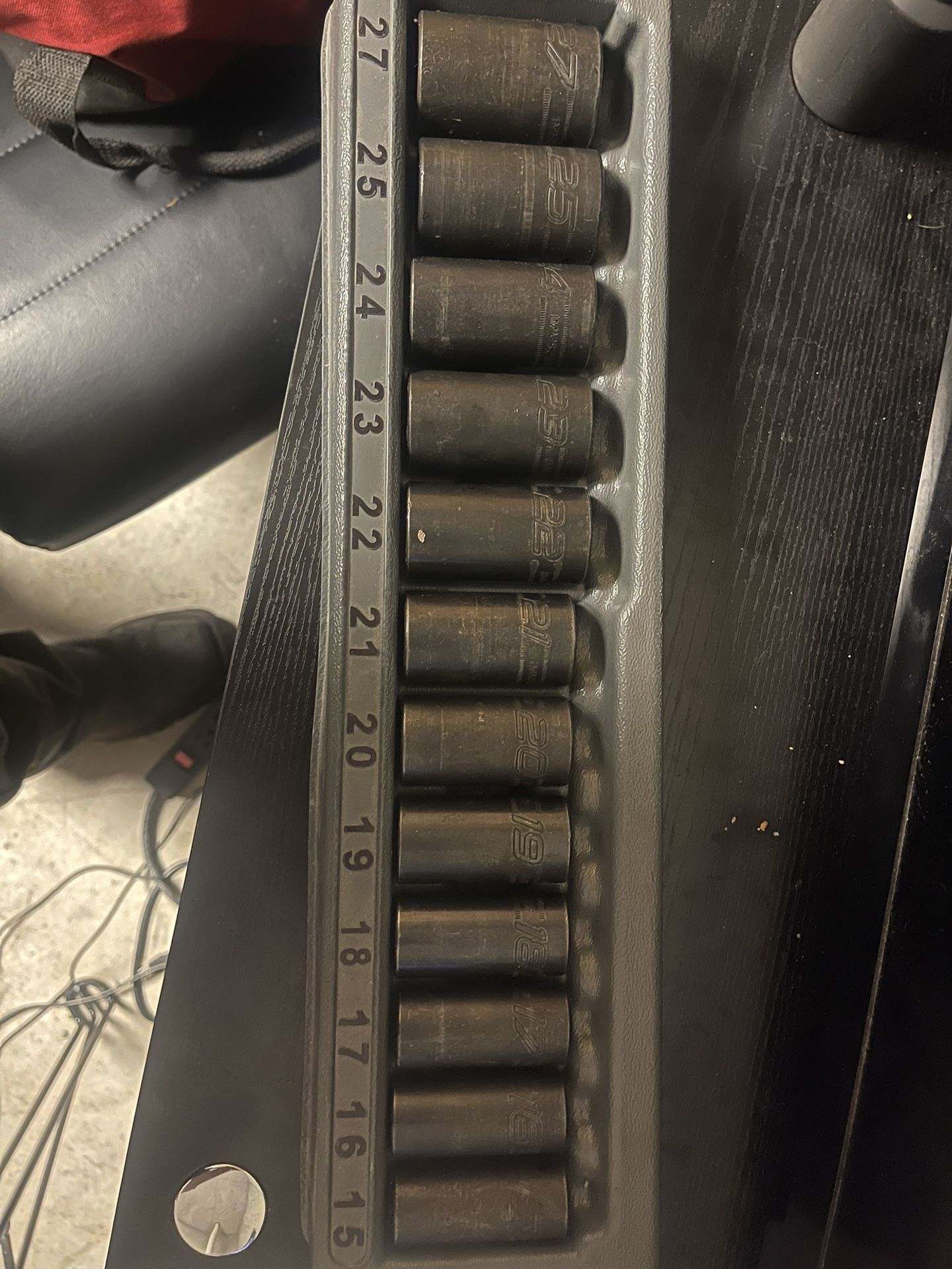 Snap On Mid 1/2 Impact Socket Set