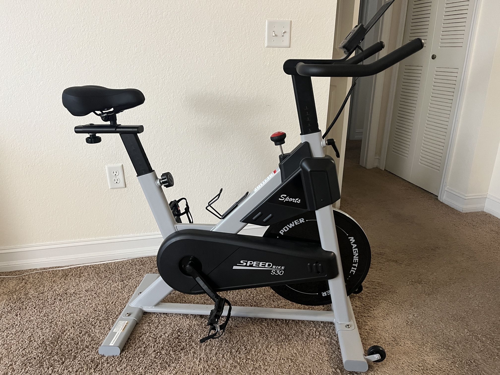 Stationary Bike PASYOU Magnetic Resistance/Silent
