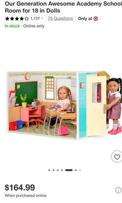 Our generation Doll Classroom Playset with Doll