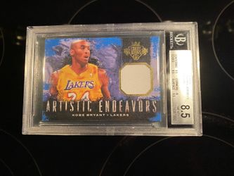 Panini Kobe Bryant Game Used Jersey - Court Kings Artistic Endeavors - RARE Serial # /299 - Lakers Jersey 24 NBA Collectibles - BGS - $499 OBO