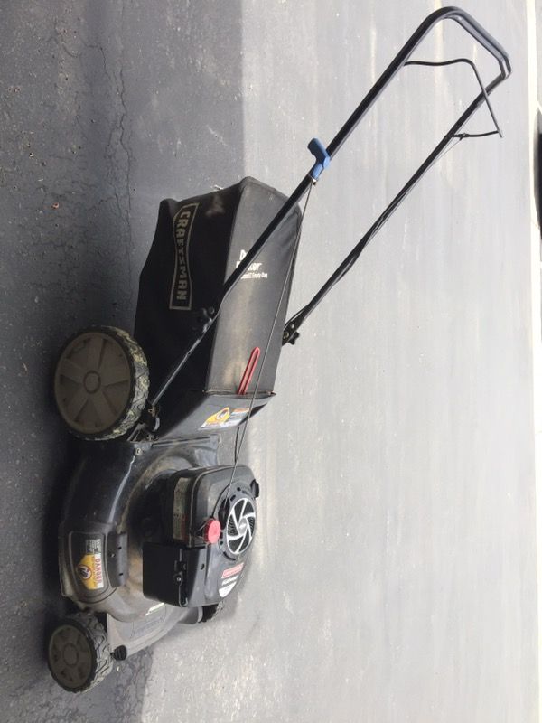 Craftsman platinum series 7.25 190cc Briggs & Stratton 22" mower for