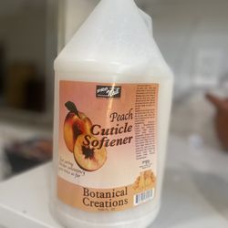 Peach Cuticle Softener 128 oz. $5 Like New. 