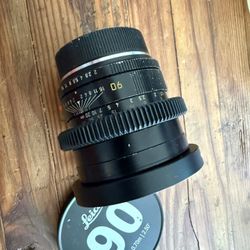 Leica R 90mm F2 Lens