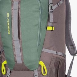 Internal Framed Hiking Backpack With Waist Strap