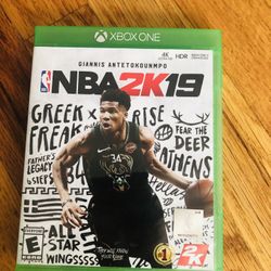 Xbox One NBA 2K19 Video Game 